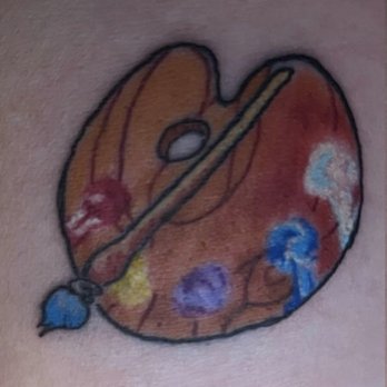 Black Buffalo Tattoo Collective - The original tattoo before fixing. - Tattoo Near Me - Rocklin, California