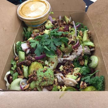 Bounty Kitchen - Queen Anne - Spicy southern not so fried chicken salad - Salad Near Me - Seattle, Washington