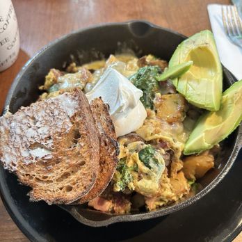 Petit Soleil - Kitchen sink skillet - Breakfast & Brunch Near Me - Napa, California Petit Soleil - Kitchen sink skillet - Breakfast & Brunch Near Me - Napa, California