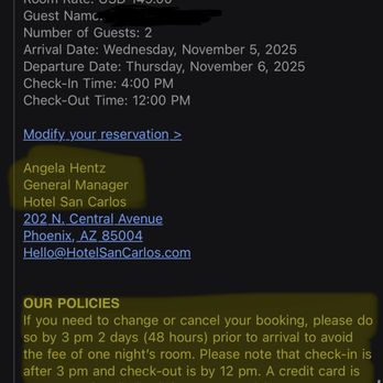 Hotel San Carlos - Hotels Near Me - Phoenix, Arizona