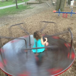 Allmendinger Park - Some older playground equipment with new equipment as well