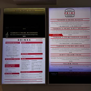 Tanner’s Prime Burgers - Burgers Near Me - Oceanside, California