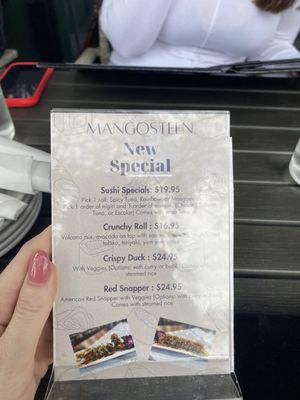 Menu photo 2 Mangosteen St. Petersburg, FL Menu photo 2 Mangosteen St. Petersburg, FL
