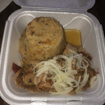 La Casa Latina - Mofongo (Mashed Green Plantain) with Pernil (Pork) - International Grocery Near Me - Augusta, Georgia