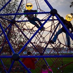 Rau Park - My daycare kids call Jan Rau Park the "Spider-Man Park"!