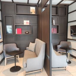 Inside lobby....place you can sit and relax