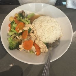 Chicken stir fry