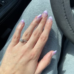 A Nail Spa - First set from Nancy. These nails lasted 3 weeks- could've lasted longer if I had let them