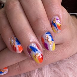 Miami fall nail designs