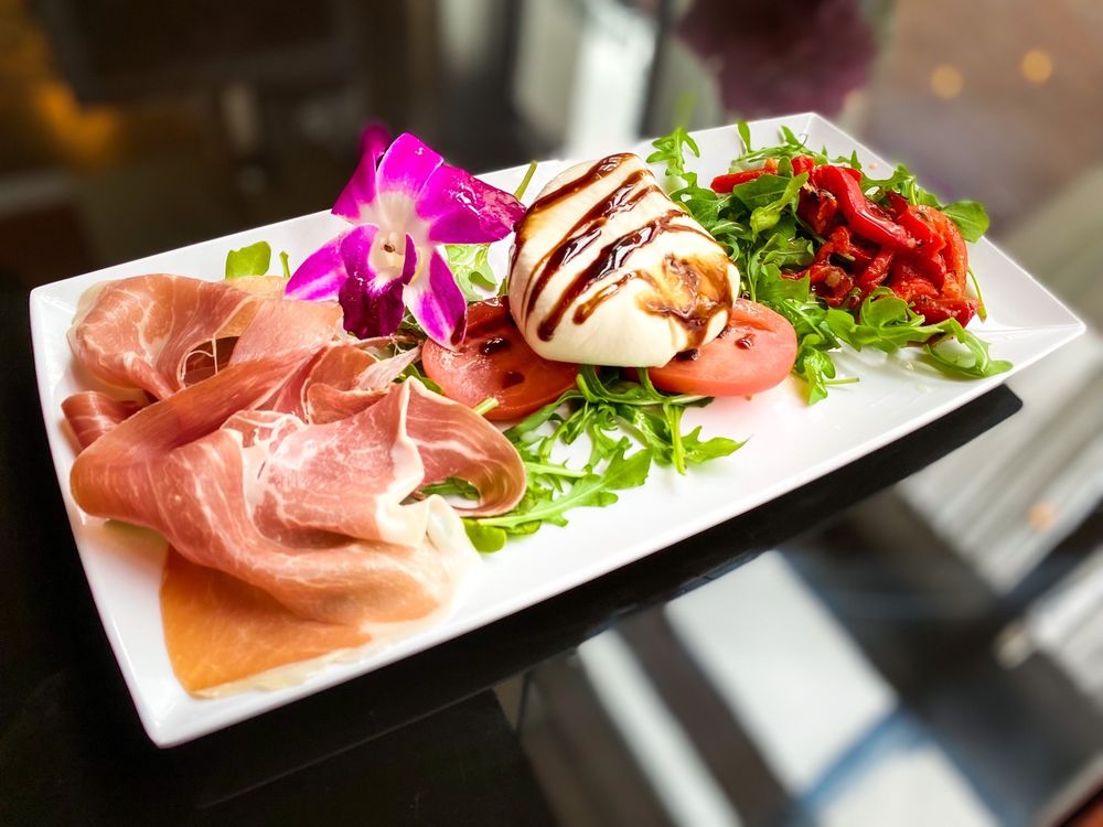 Food from De Adriatico Restaurant