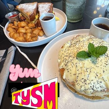 360 Brunch House - Good Morning Sammy & Lemon Poppy Pancakes - Breakfast & Brunch Near Me - Fort Worth, Texas