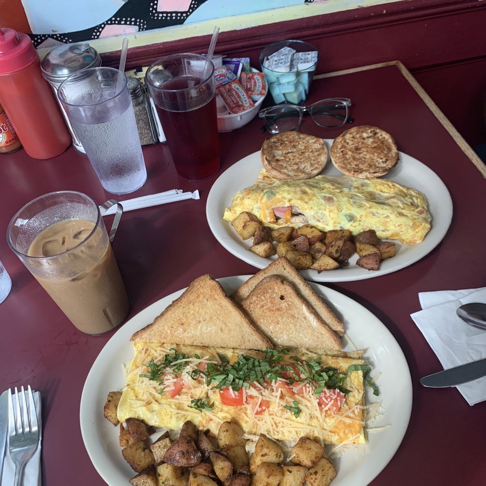 Brickway on Wickenden - Eau Claire Omelette and iced coffee - Breakfast & Brunch Near Me - Providence, Rhode Island Brickway on Wickenden - Eau Claire Omelette and iced coffee - Breakfast & Brunch Near Me - Providence, Rhode Island