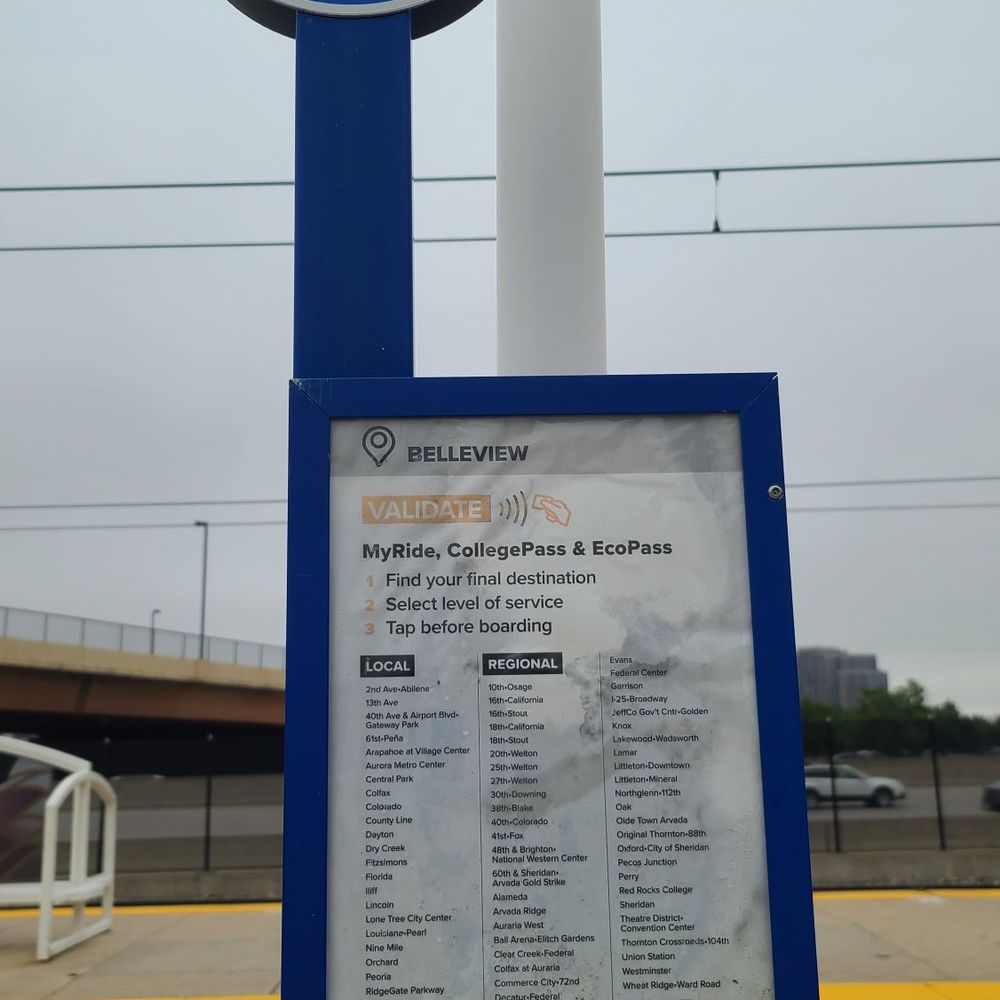 RTD Belleview Light Rail Station - Information 07-05-2023 - Train Stations Near Me - Denver, Colorado RTD Belleview Light Rail Station - Information 07-05-2023 - Train Stations Near Me - Denver, Colorado