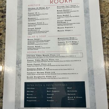 Rookh Italian + Indian Restaurant - Menu for Rookh - Indian Near Me - Bryant, Arkansas Rookh Italian + Indian Restaurant - Menu for Rookh - Indian Near Me - Bryant, Arkansas