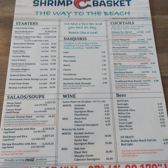 Shrimp Basket - Seafood Near Me - Destin, Florida