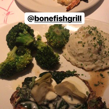 Bonefish Grill - Lily chicken with shrimp skewer. - Seafood Near Me - Paramus, New Jersey