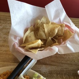 Complimentary chips Complimentary chips