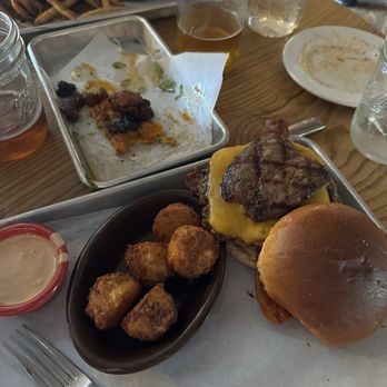 Union Woodshop - The porker with hush puppies - Barbeque Near Me - Clarkston, Michigan Union Woodshop - The porker with hush puppies - Barbeque Near Me - Clarkston, Michigan