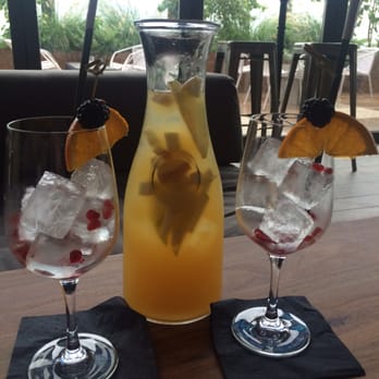 Leaf Bar & Lounge - White Peach Sangria - Lounges Near Me - Flushing, New York Leaf Bar & Lounge - White Peach Sangria - Lounges Near Me - Flushing, New York