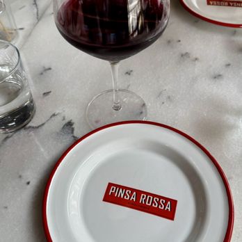 Pinsa Rossa - House red wine (Pinot noir - happy hour) - Italian Near Me - San Francisco, California Pinsa Rossa - House red wine (Pinot noir - happy hour) - Italian Near Me - San Francisco, California