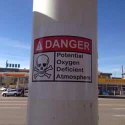 Conoco - Never seen a sign like this before.