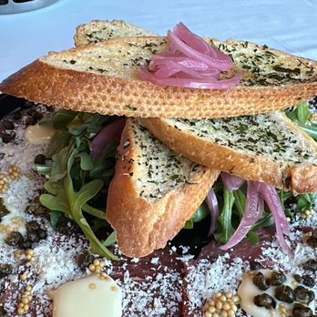 Bien Shur - Beef Carpaccio - New American Near Me - Albuquerque, New Mexico Bien Shur - Beef Carpaccio - New American Near Me - Albuquerque, New Mexico