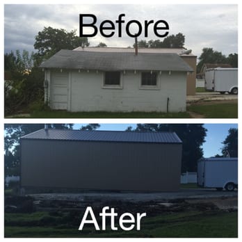 Skip's Hauling - Nasty old garage is gone! - Junk Removal & Hauling Near Me - Eureka, Missouri