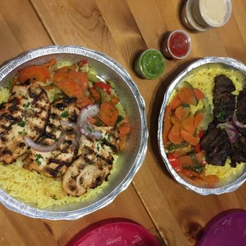 Jerusalem Cafe - Chicken tender & beef kebab combination... mmmm sooo good - Middle Eastern Near Me - Oak Park, Illinois Jerusalem Cafe - Chicken tender & beef kebab combination... mmmm sooo good - Middle Eastern Near Me - Oak Park, Illinois
