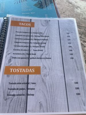 Menu photo 3 Sirenas Raw Bar Cancún, ROO Menu photo 3 Sirenas Raw Bar Cancún, ROO