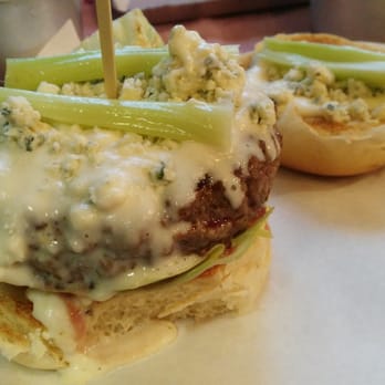 Hats-Off - Blue cheese burger - Cocktail Bars Near Me - Milan, Michigan