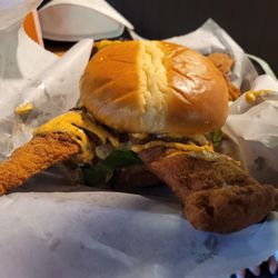 Nzinga's Kitchen - Crispy fish sandwich