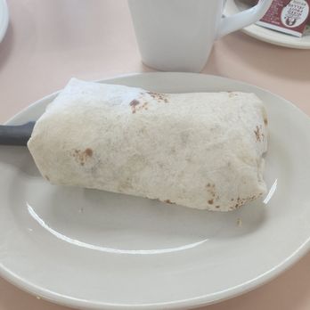 Butcher Block Cafe - Breakfast burrito. I asked for the chile on the side. - Breakfast & Brunch Near Me - Denver, Colorado