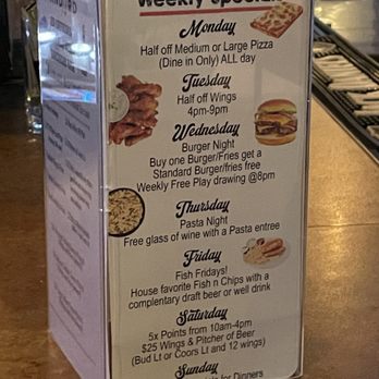 The Standard Tavern - Weekly Specials - American Near Me - Las Vegas, Nevada The Standard Tavern - Weekly Specials - American Near Me - Las Vegas, Nevada