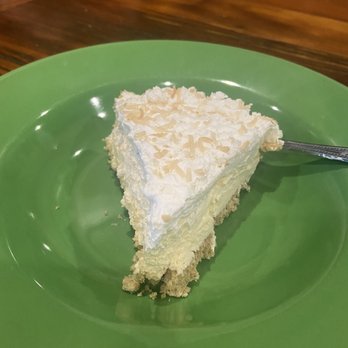 XIT Woodfire Grill - More like a whipped coconut cream with Graham cracker crust. It was okay. - Steakhouses Near Me - Dalhart, Texas XIT Woodfire Grill - More like a whipped coconut cream with Graham cracker crust. It was okay. - Steakhouses Near Me - Dalhart, Texas