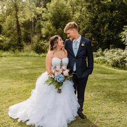 A Snails Place - Beautiful Bride's flower bouquet design by A Snail's Place