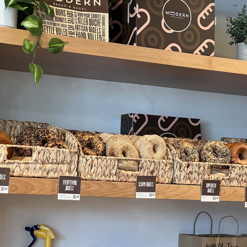 Modern Bread & Bagel - Bagel selection - Bakeries Near Me - Beverly Hills, California Modern Bread & Bagel - Bagel selection - Bakeries Near Me - Beverly Hills, California