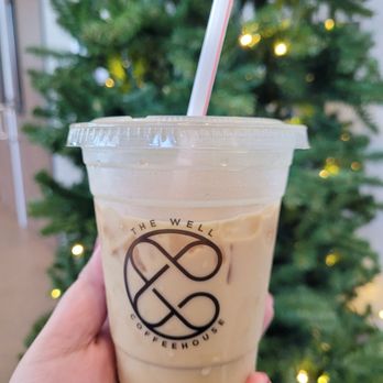 The Well Coffeehouse - The Biscotto iced coffee. - Coffee & Tea Near Me - Clovis, California