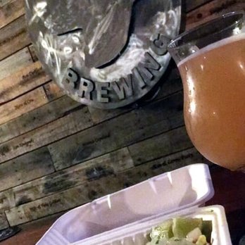 Dog Days Brewing - Orange cran cider and el balcon tacos - Breweries Near Me - Bremerton, Washington