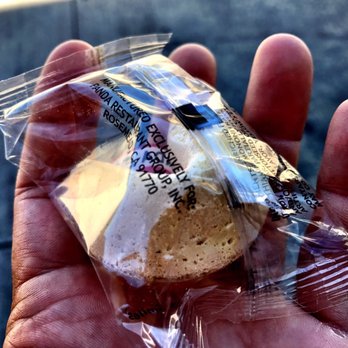 Panda Express - Whitest fortune cookie I've ever seen - Chinese Near Me - Manteca, California Panda Express - Whitest fortune cookie I've ever seen - Chinese Near Me - Manteca, California
