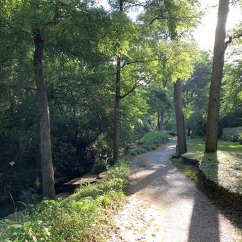 Sparger Park - Creek on the left, houses on the right, nature all around. - Parks Near Me - Colleyville, Texas