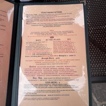 The White Horse - Menu - British Near Me - New Preston, Connecticut