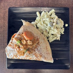 Peanut Chicken Crepe Peanut Chicken Crepe