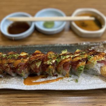 Hino Oishi - The Chili String Roll - Japanese Near Me - Fresno, California Hino Oishi - The Chili String Roll - Japanese Near Me - Fresno, California
