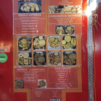 Hibachi Street Food - menu - Food Trucks Near Me - Forney, Texas Hibachi Street Food - menu - Food Trucks Near Me - Forney, Texas