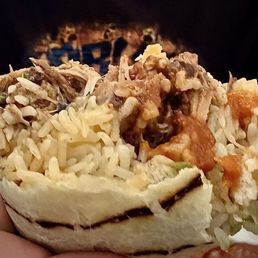 Barbacoa Pork Wet Burrito