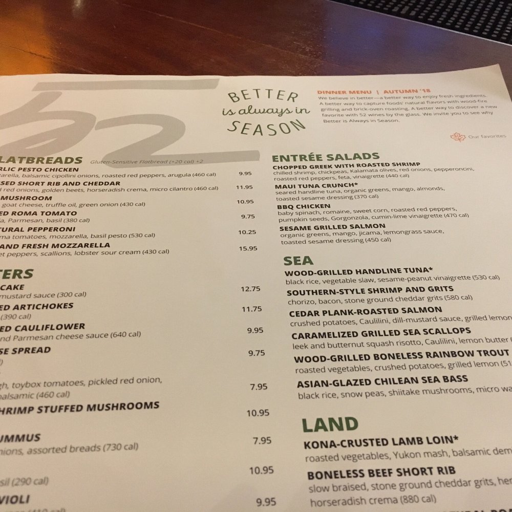 Seasons 52 - New American Near Me - Schaumburg, Illinois Seasons 52 - New American Near Me - Schaumburg, Illinois