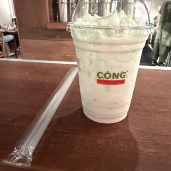 Cong Caphe - Coconut Green rice - Coffee & Tea Near Me - Toronto, Ontario Cong Caphe - Coconut Green rice - Coffee & Tea Near Me - Toronto, Ontario