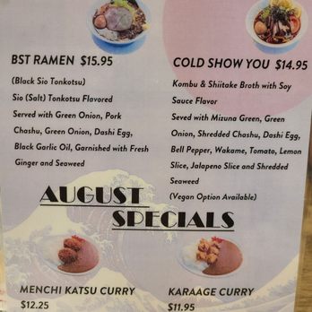 Ramen Mik - Specials menu - Ramen Near Me - San Marcos, California Ramen Mik - Specials menu - Ramen Near Me - San Marcos, California