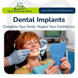 White Mountain Dental | North Conway & Conway - Missing teeth don't just affect how you look, they can change how you feel about yourself...