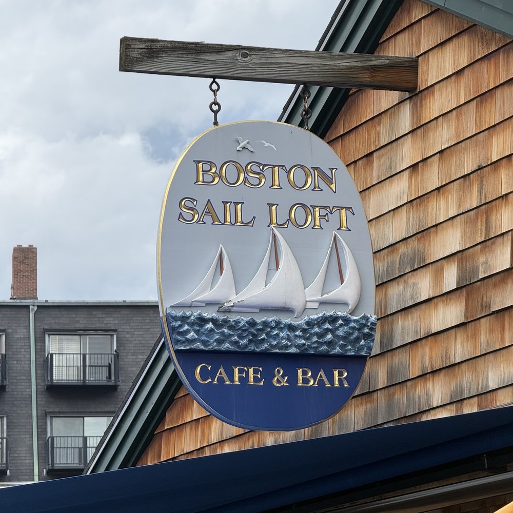 Boston Sail Loft - Boston Sail Loft Cafe & Bar outside "SIGN" - Bars Near Me - Boston, Massachusetts Boston Sail Loft - Boston Sail Loft Cafe & Bar outside "SIGN" - Bars Near Me - Boston, Massachusetts